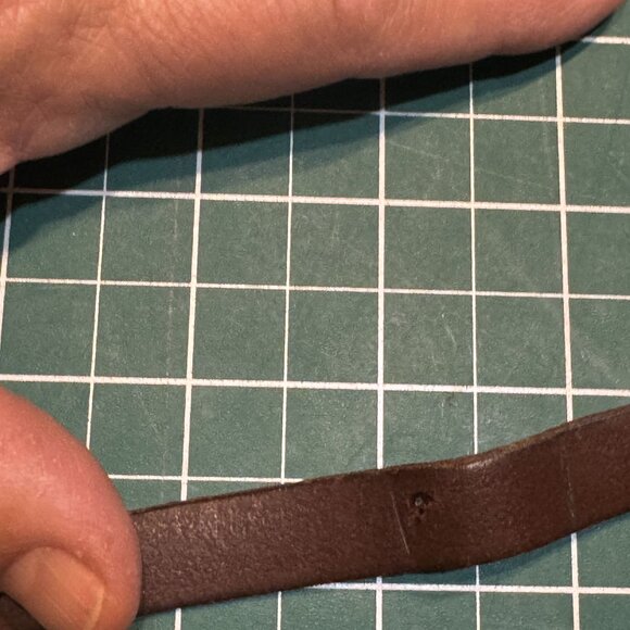 Vintage 1970 Brown Tooled Genuine Leather Crossbody Saddle Bag Western Floral Pu - Picture 9 of 14